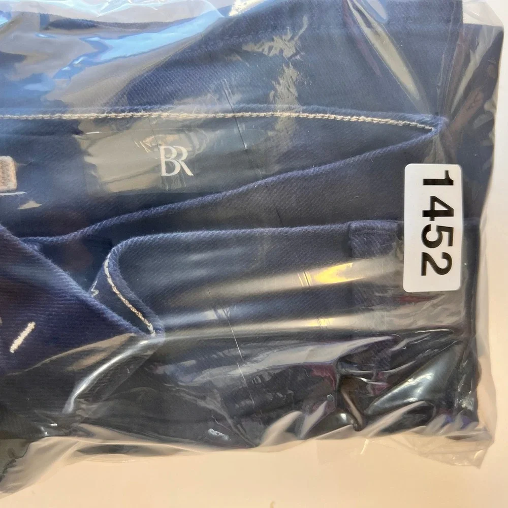 Banana Republic Slim Brushed Traveler‎ Pants Navy Blue 32x34 Mens